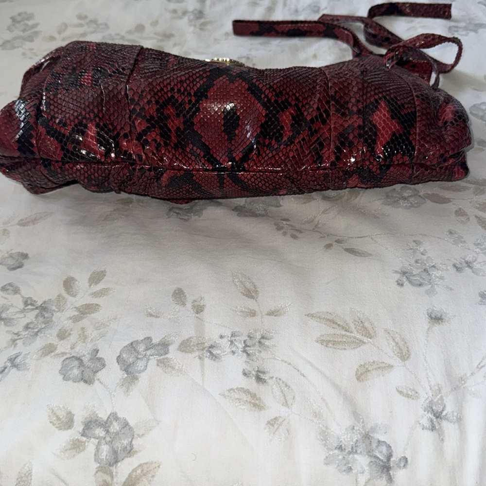 Authentic Gucci Red Python Bag - image 3